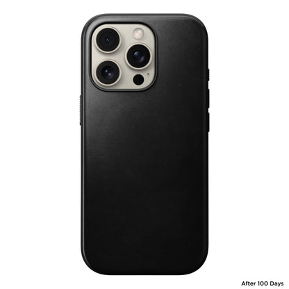 Coque en cuir Modern Leather ( Horween ) pour iPhone 16 Pro