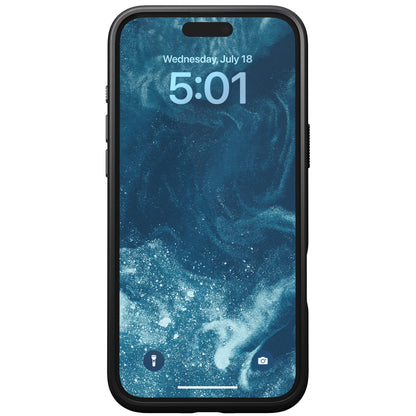 Coque en cuir Modern Leather pour iPhone 16 Plus