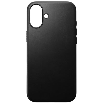 Coque en cuir Modern Leather pour iPhone 16 Plus