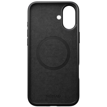 Coque en cuir Modern Leather pour iPhone 16 Plus
