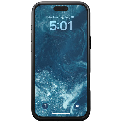 Coque en cuir Modern Leather pour iPhone 16 Plus