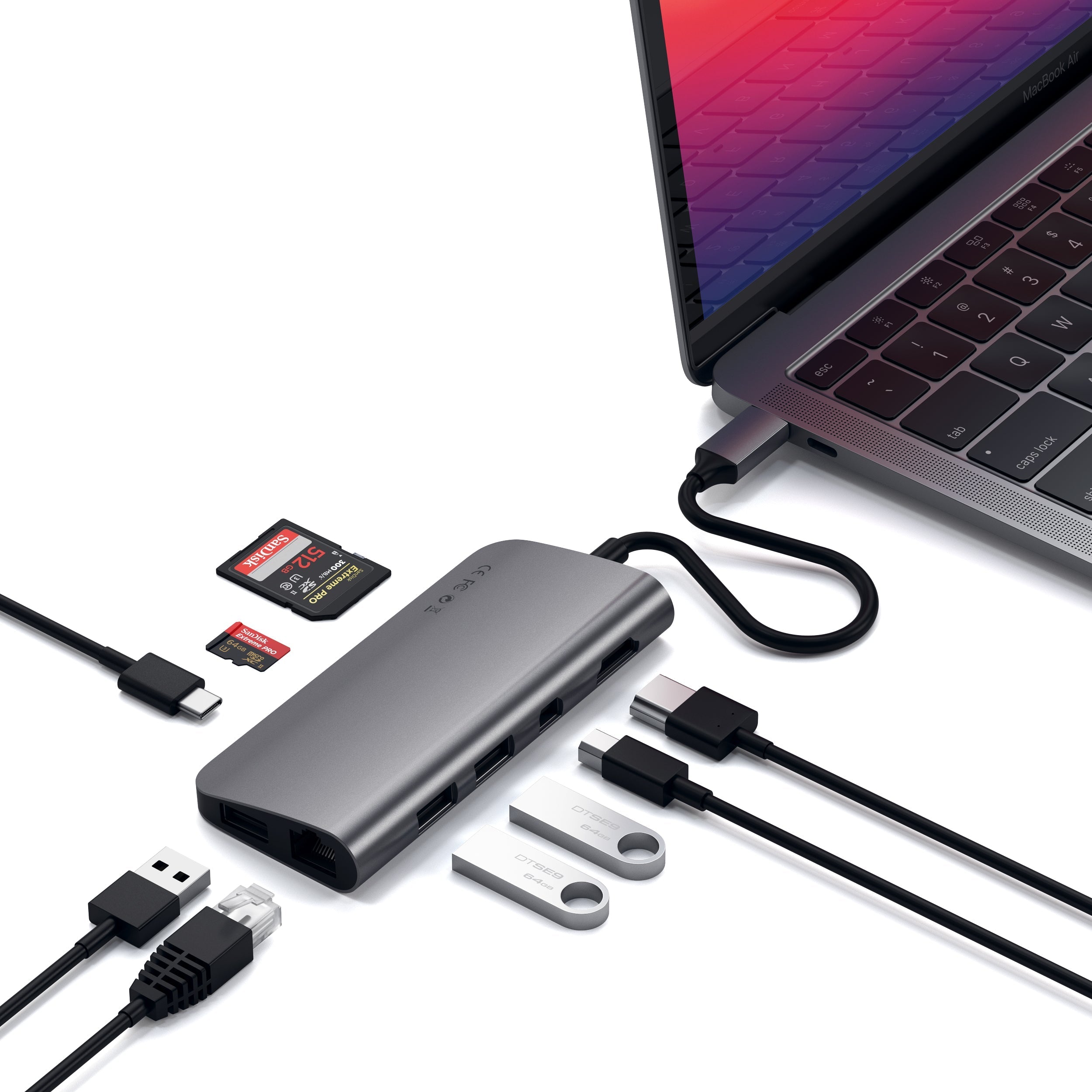 Adaptateur multimédia Type-C de SATECHI - Adaptateurs