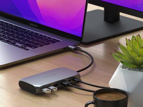 Adaptateur multimédia USB-C M1 de SATECHI - Adaptateurs