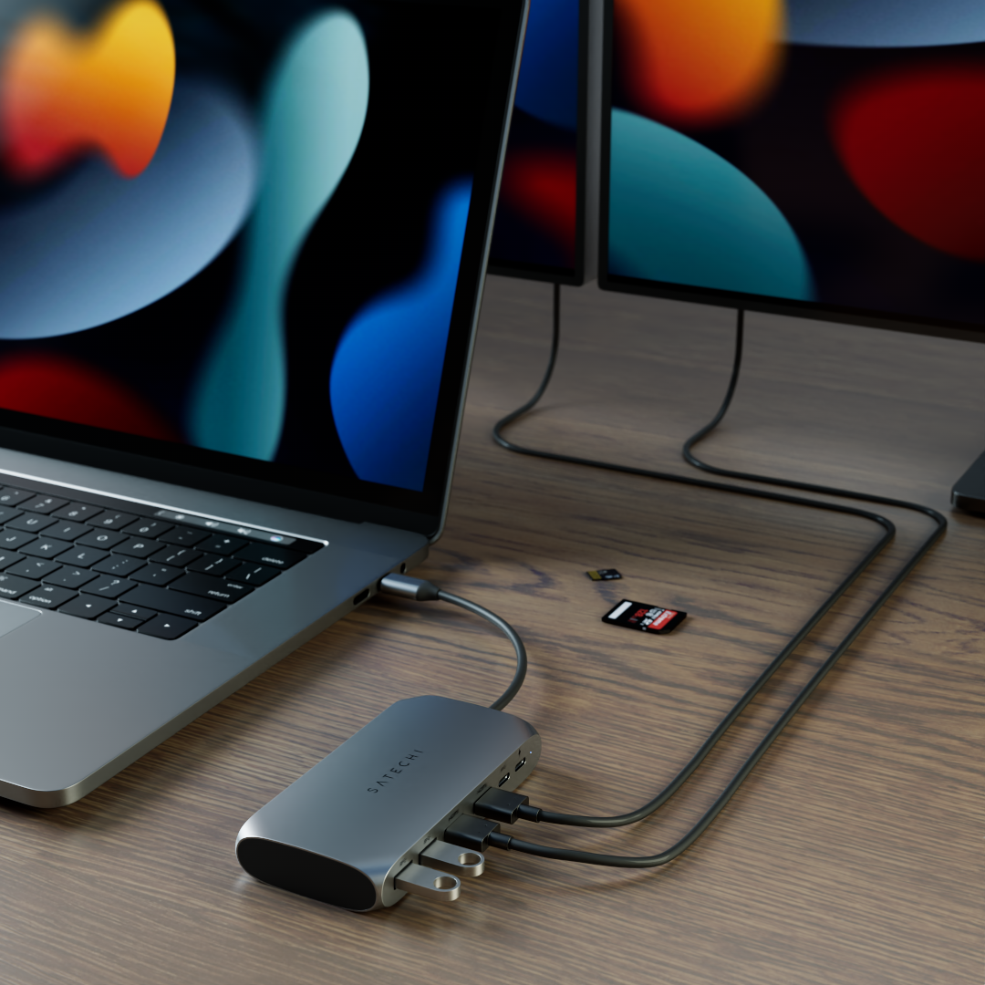 Adaptateur multimédia USB-C M1 de SATECHI - Adaptateurs