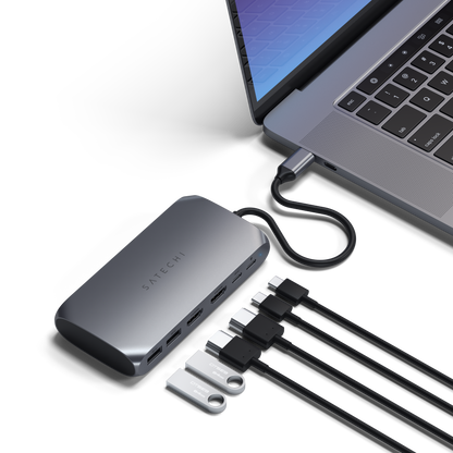 Adaptateur multimédia USB-C M1 de SATECHI - Adaptateurs