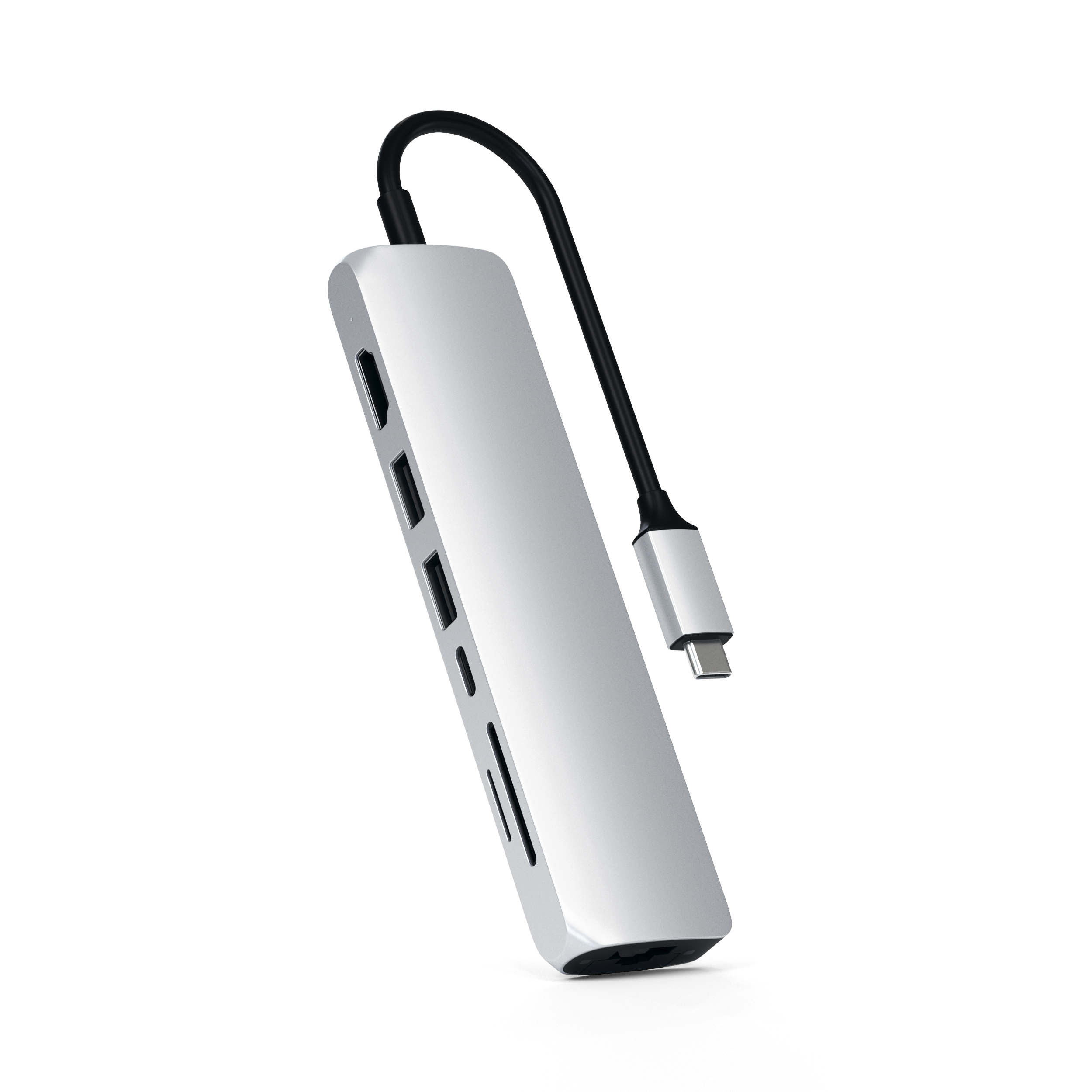 Adaptateur USB-C Slim Multi-Port avec Ethernet de SATECHI