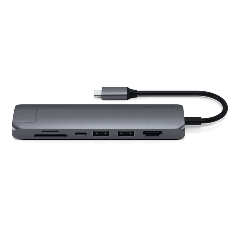 Adaptateur USB-C Slim Multi-Port avec Ethernet de SATECHI