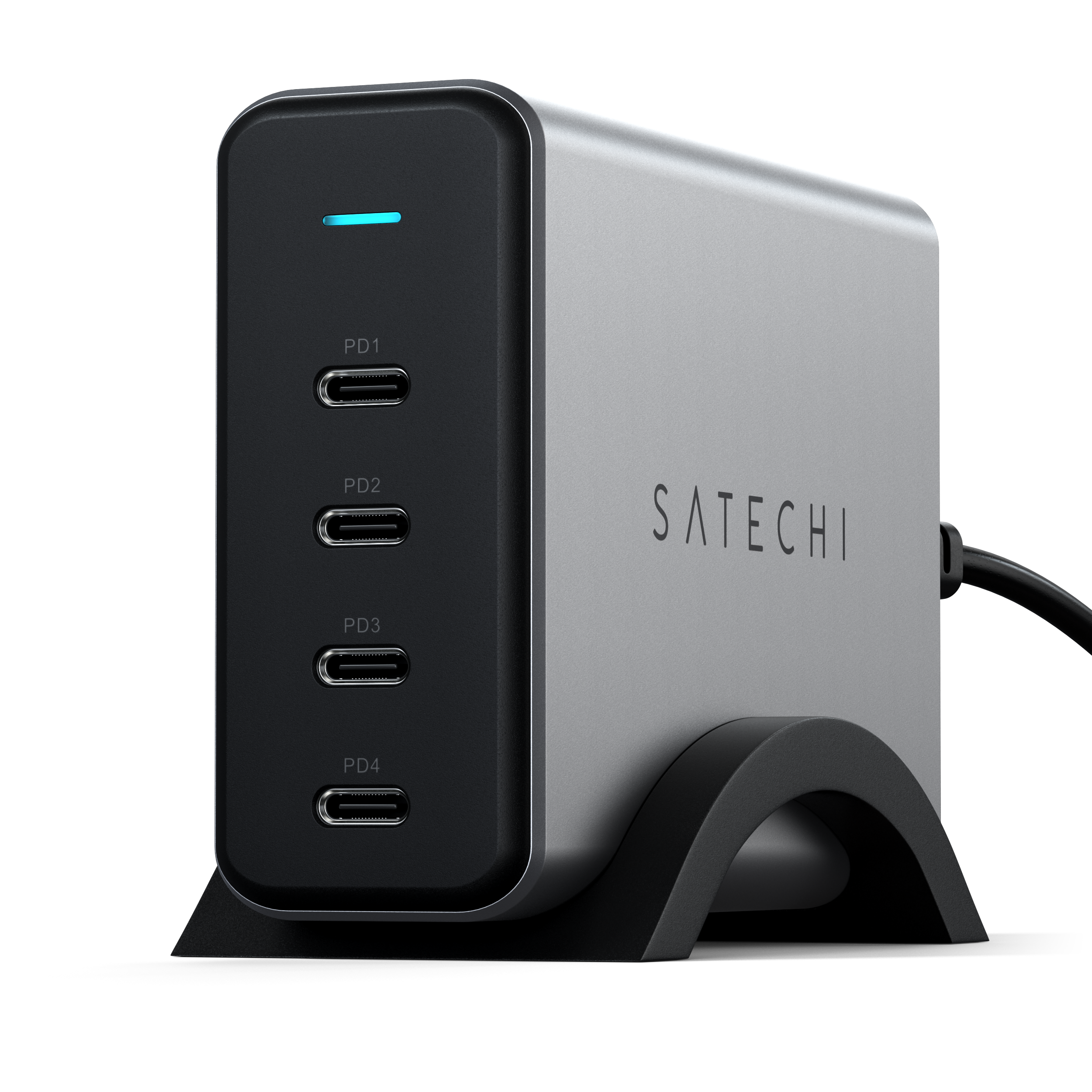 Chargeur GaN PD 4 ports USB-C 165W de SATECHI