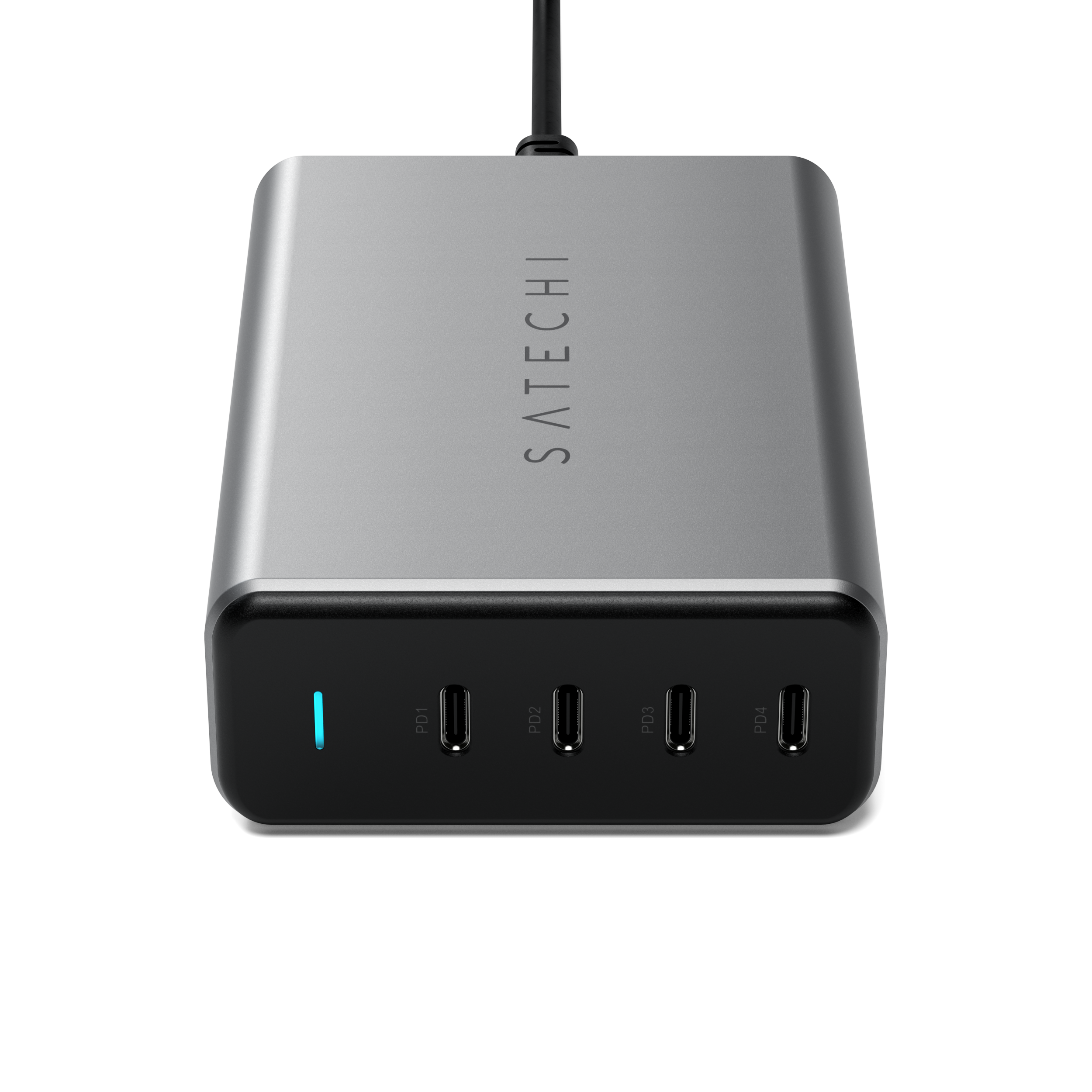 Chargeur GaN PD 4 ports USB-C 165W de SATECHI