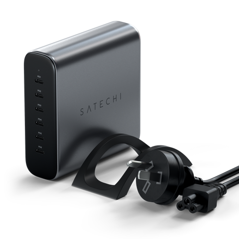 Chargeur GaN USB-C à 6 ports de 200 W de SATECHI