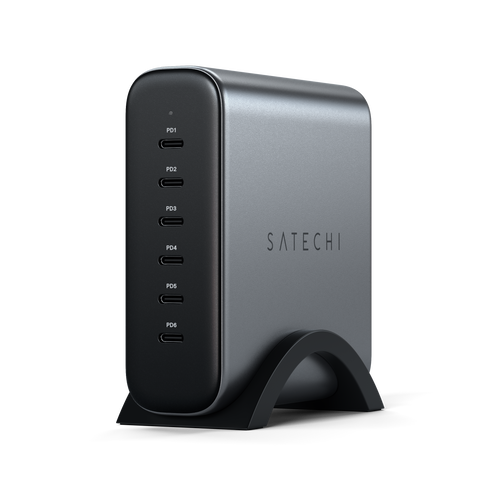 Chargeur GaN USB-C à 6 ports de 200 W de SATECHI