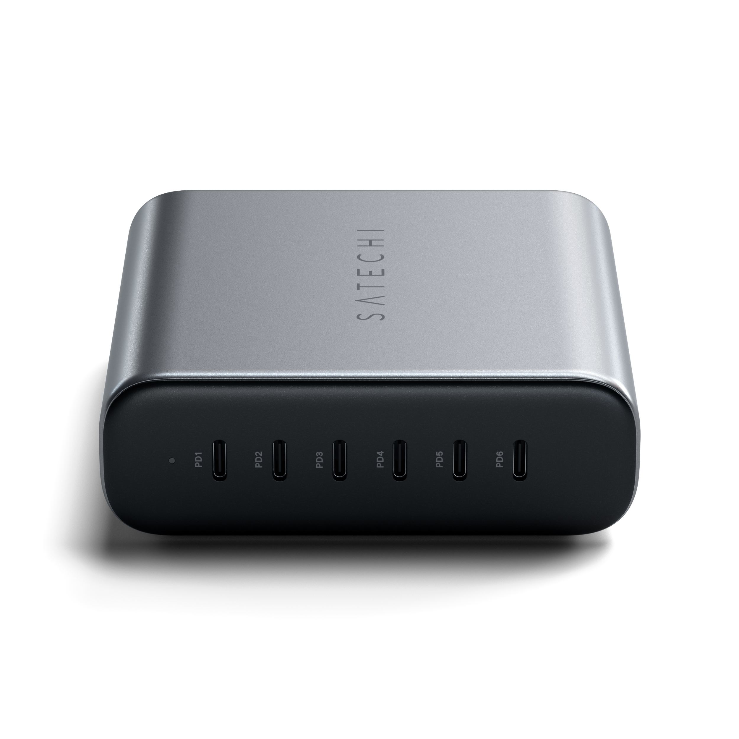 Chargeur GaN USB-C à 6 ports de 200 W de SATECHI