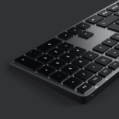 Clavier rétroéclairé Bluetooth Slim X3 de SATECHI