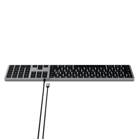 Clavier rétroéclairé filaire Slim W3 de SATECHI