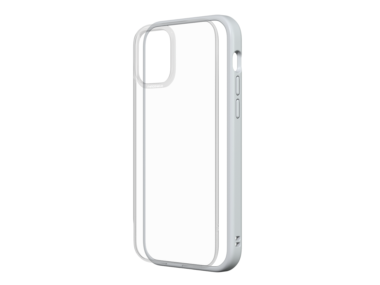 Coque Mod NX pour iPhone 12 / 12 Pro - Gris platine