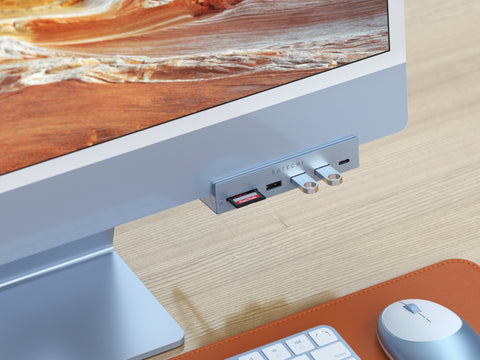 Hub à pince USB-C pour iMac 24 pouces de SATECHI