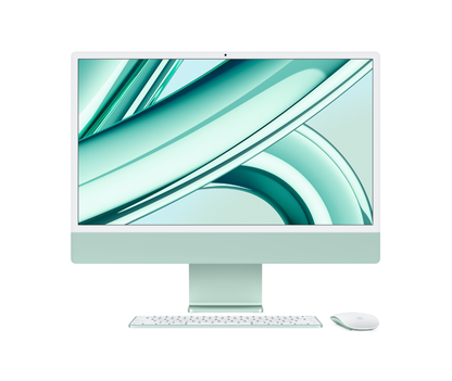 iMac 24’ - M3 - GPU 10 coeurs - Vert / 8 Go de mémoire