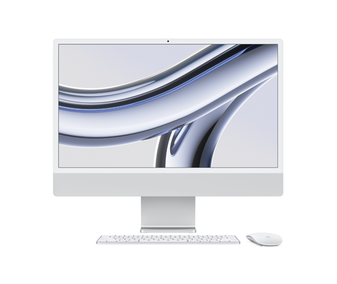 iMac 24’ - M3 - GPU 8 coeurs - Argent / 8 Go de mémoire