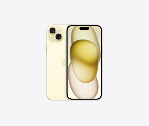 iPhone 15 Plus - 128 Go - Jaune - iPhone 15